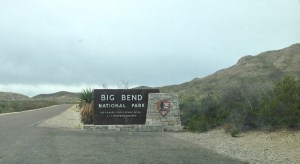 Big Bend Sign