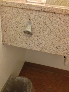 Bottle Opener in Room