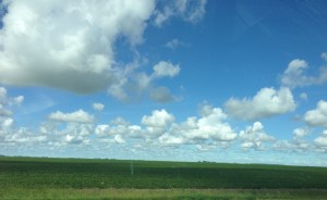 Manitoba: It's flat. Though this makes for beautiful, giant skies, so there is that.