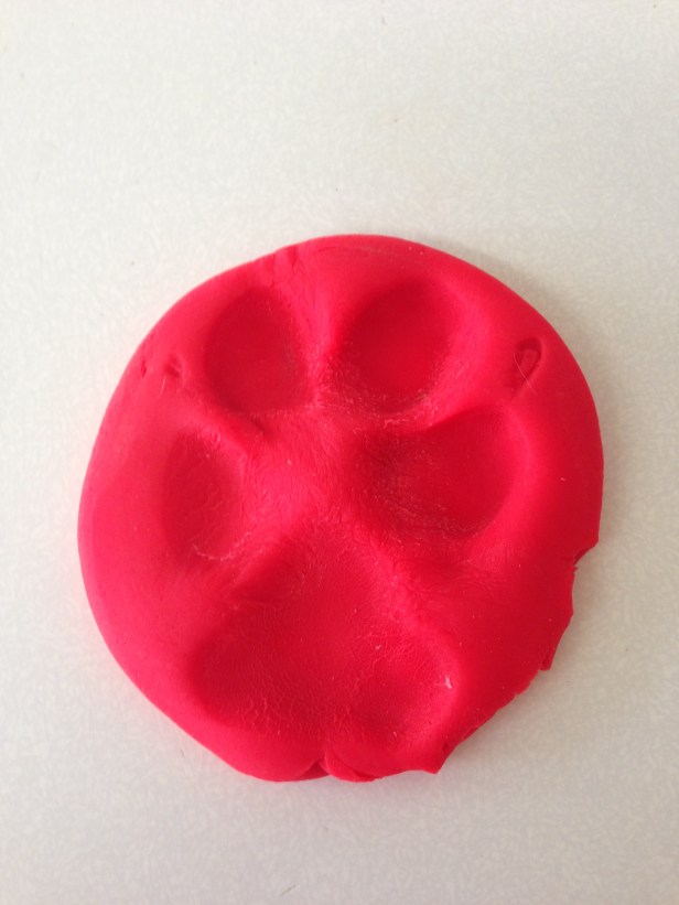 Much better: Choppy's footprint!