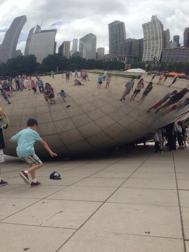 So, we weren't supposed to be here. Oops. Even worse? We didn't even get a good picture (see if you can find us - it's like Where's Waldo. Except with a dog. And not a guy dressed up in a strange red and white striped getup).