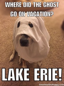 Where did the Ghost go on vacation? Lake Erie!