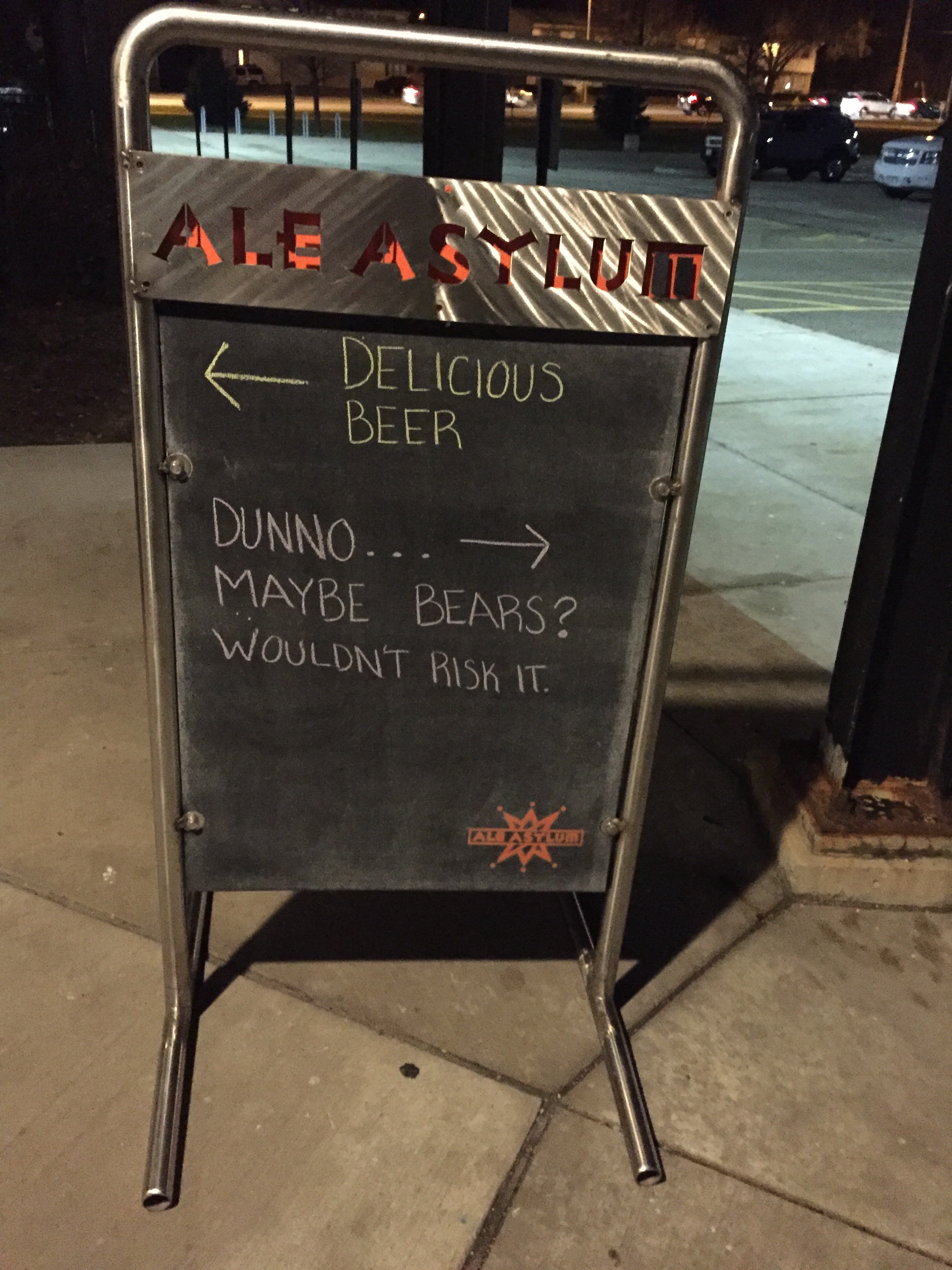 Off Topic: Random Sign – Travels with Choppy