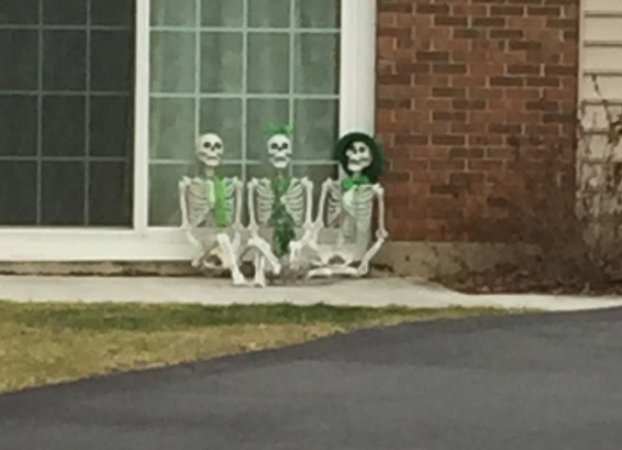St. Patrick's Day Skeletons