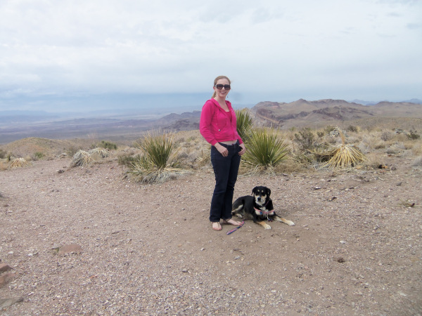 Sarah and Choppy at Big Bend - Better