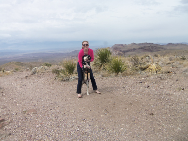 Sarah and Choppy at Big Bend